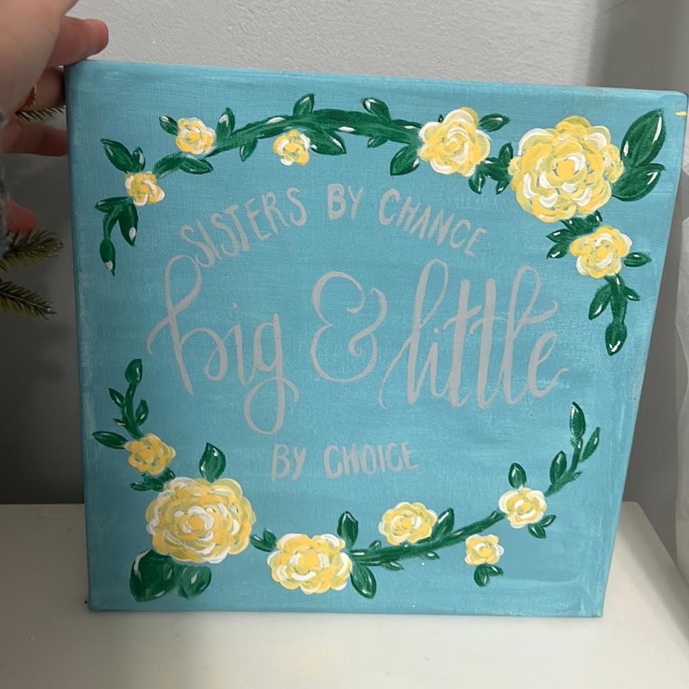 Big Little Handpainted Canvas